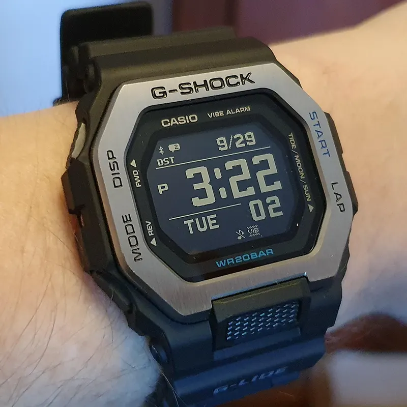 Casio G-Shock Digital G-LIDE (Bluetooth) Men's Watch- GBX-100-1